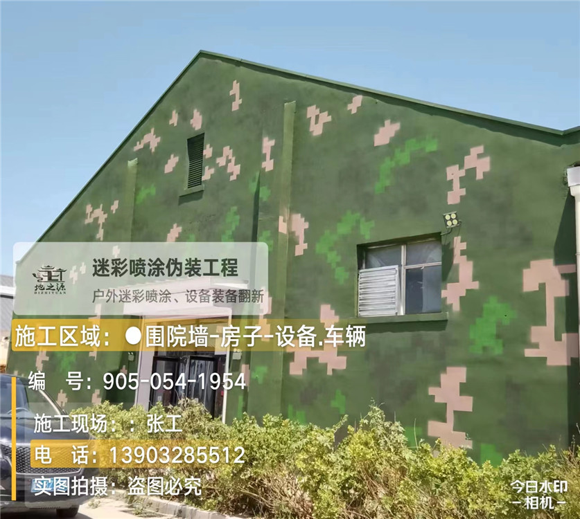 博尔塔拉外墙数码迷彩漆施工报价清单（100㎡标准墙面测算）